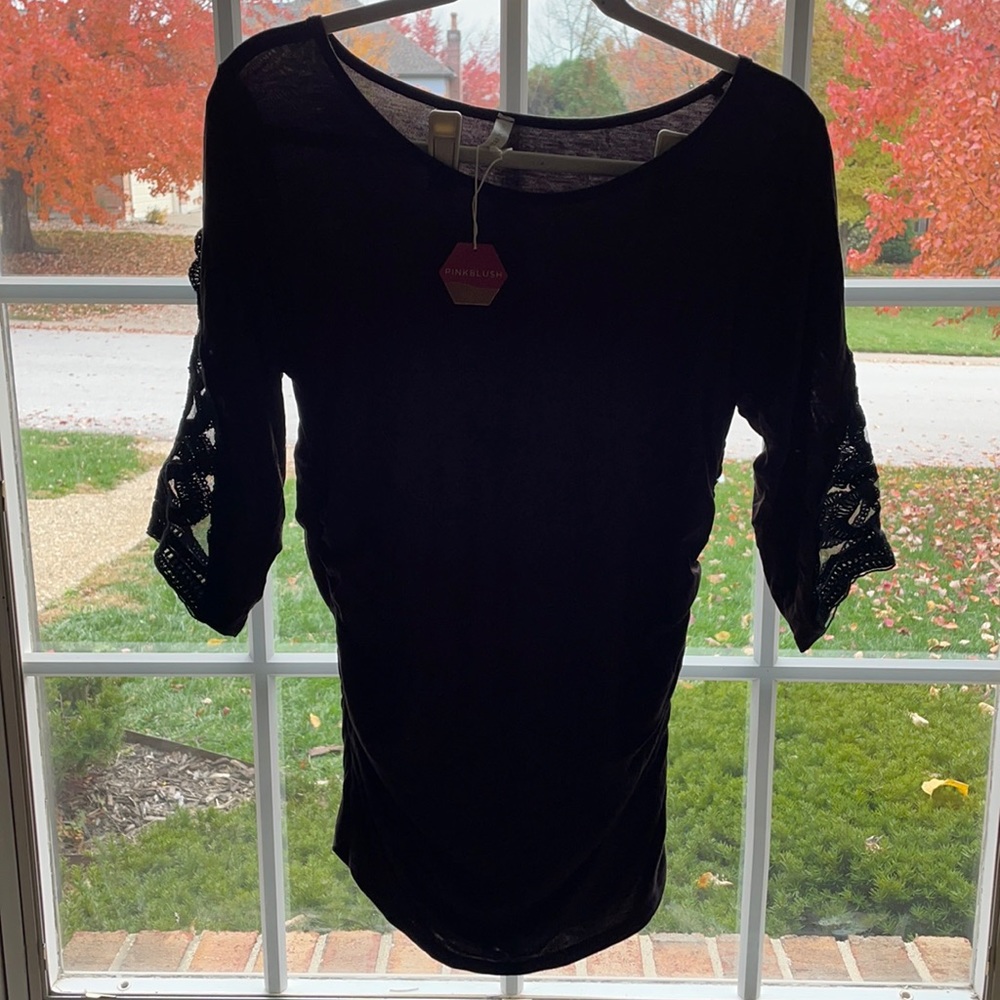 NWT! Pinkblush long sleeve blouse